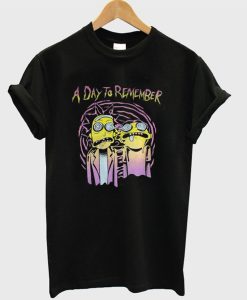 A Day To Remember Rick And Morty T-Shirt AI