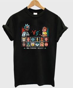 Cheap Custom Rick And Morty Multiverse Select T-Shirt AI
