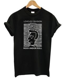 Homer Simpson Lovejoy Division Rock And Or Roll T-Shirt AI