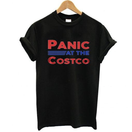 panic at the costco t shirt black