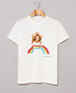 Album Merch Tour Mariah Carey Rainbow T Shirt AI