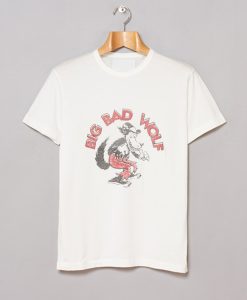 Big Bad Wolf Vintage T Shirt AI