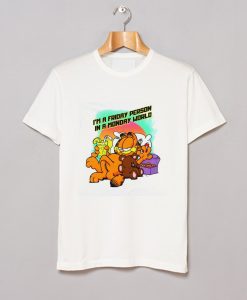 Garfield Mens’ I’m A Friday Person In A Monday World T Shirt AI
