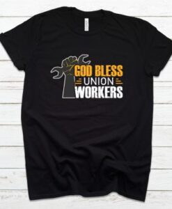 God Bless Union Workers tshirt AI