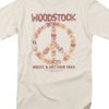 Woodstock 1969 Floral Peace T-Shirt AI