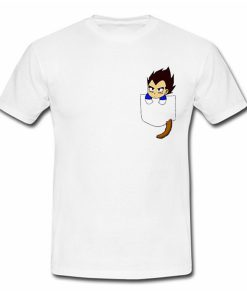 Chibi Vegeta pocket T Shirt AI