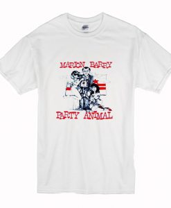 Classic Unworn Retro ’90s Marion Barry PARTY ANIMAL T-Shirt AI
