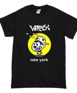 Wreck Nervous records new york 90’s T Shirt AI