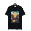 Big Bird Sesame Street Monalisa T-Shirt ynt