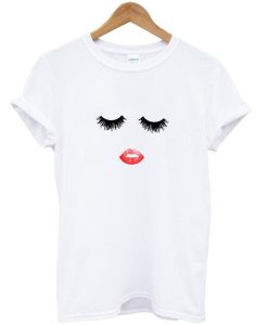 Eyes Mascara Lipstick T-Shirt ynt
