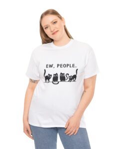 Ew people cat t-shirt thd