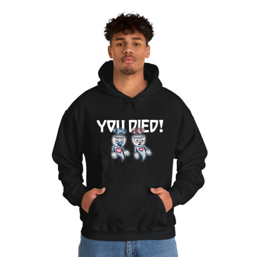 Cuphead You Died hoodie thd